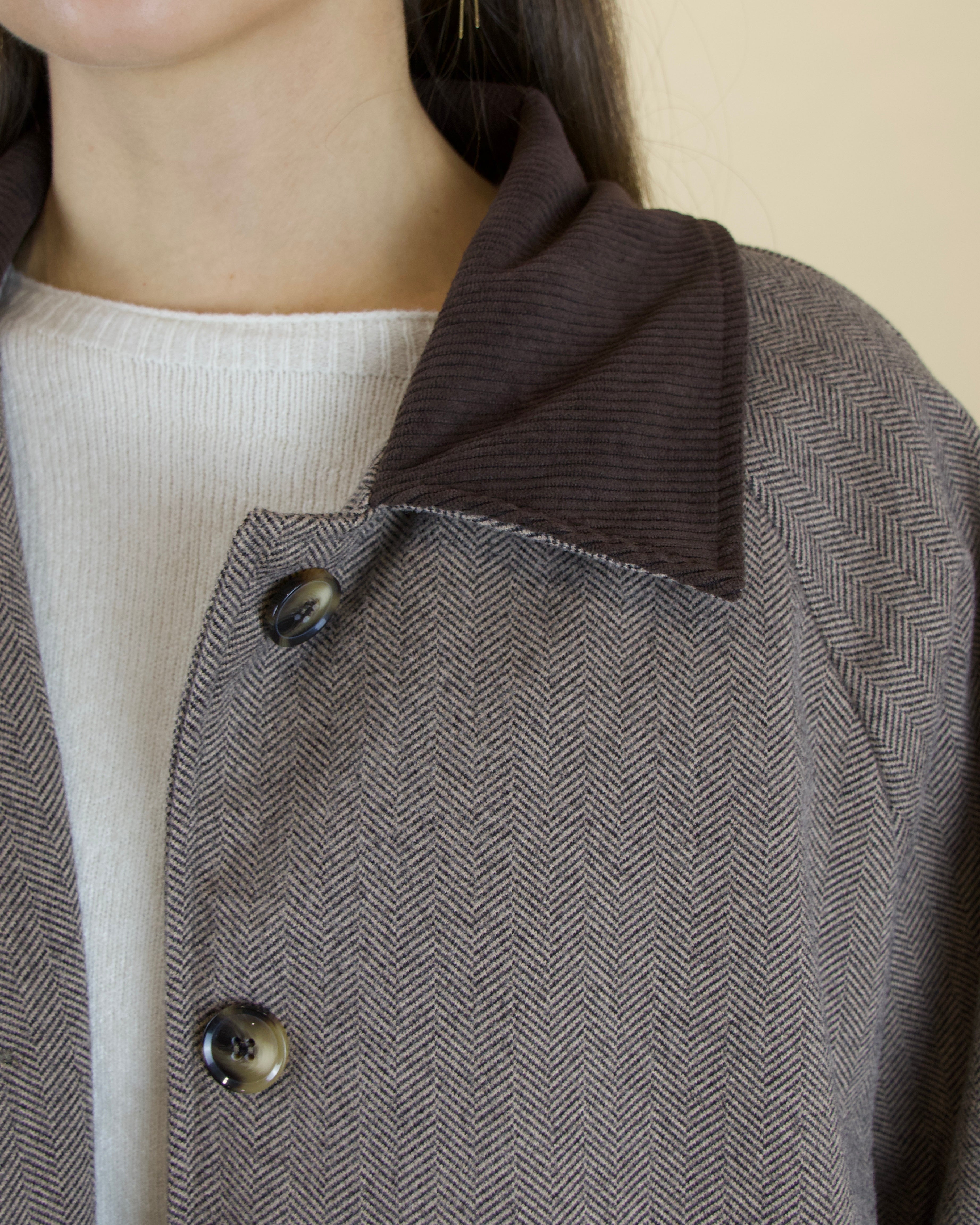 ABRIGO ESPIGA LARGO - ONCE28