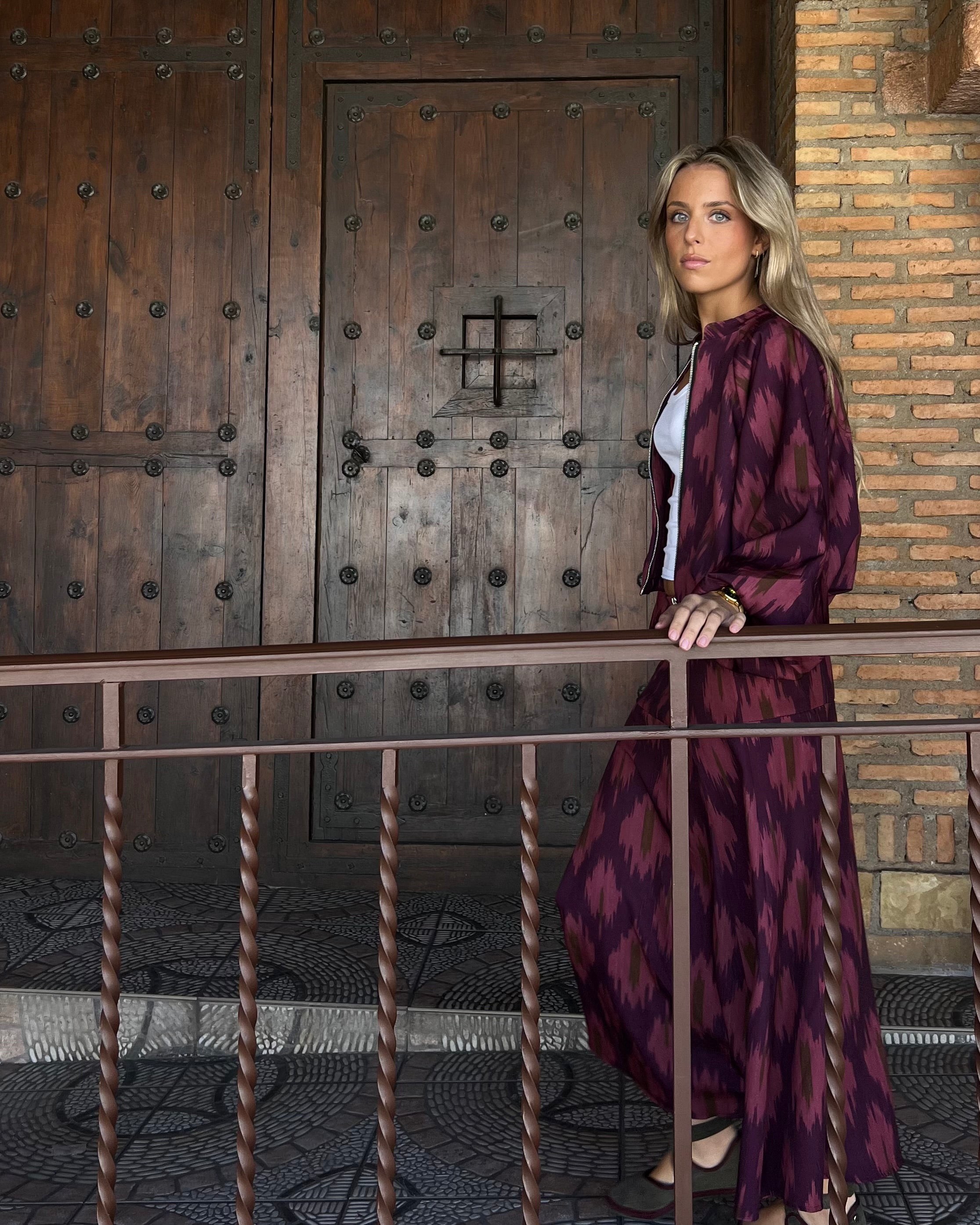 FALDAS ROMBOS BUGANVILLA - ONCE28