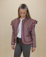 CHAQUETA RAYAS HOMBRERAS - ONCE28