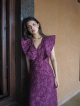 VESTIDO TROPICAL BUGANVILLA