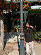 JERSEY BÁSICO MARRÓN - ONCE28