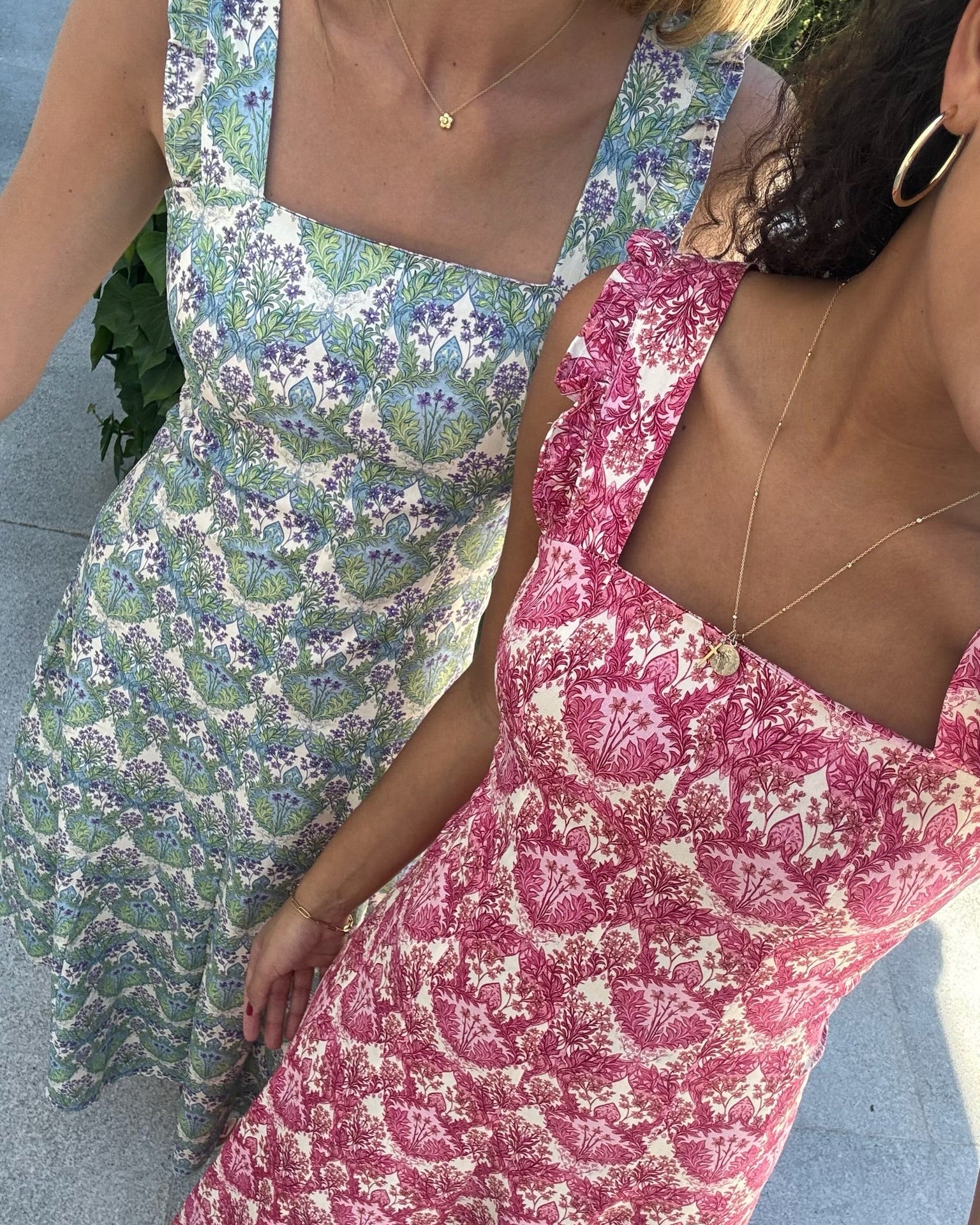 VESTIDO FLORES AZUL - ONCE28