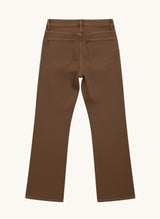 PANTALÓN MARRÓN TACHAS BRONCE  - ONCE28