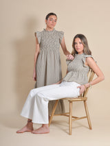 PANTALÓN TACHAS BLANCO