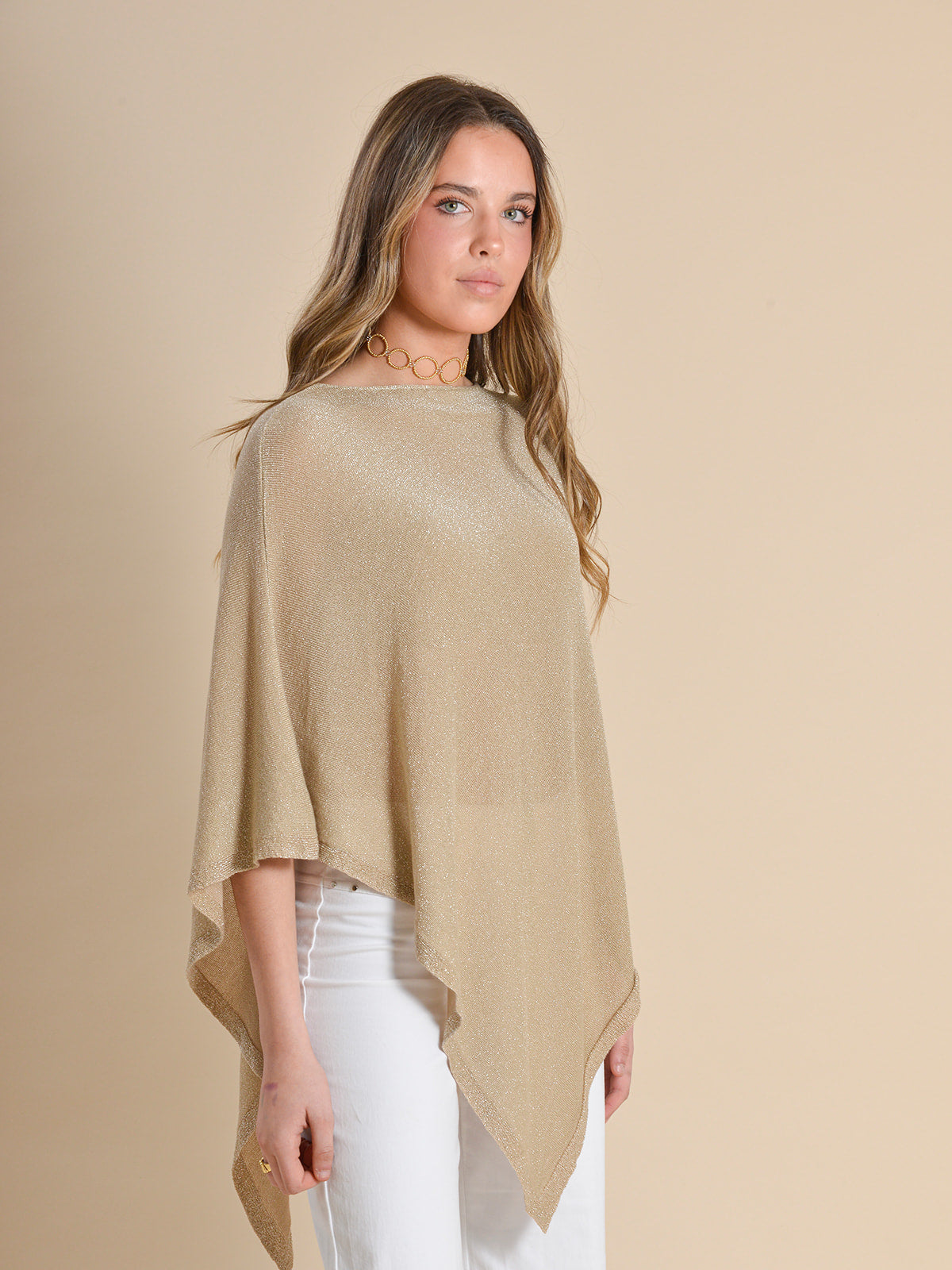 CHOKER CíRCULOS DORADOS