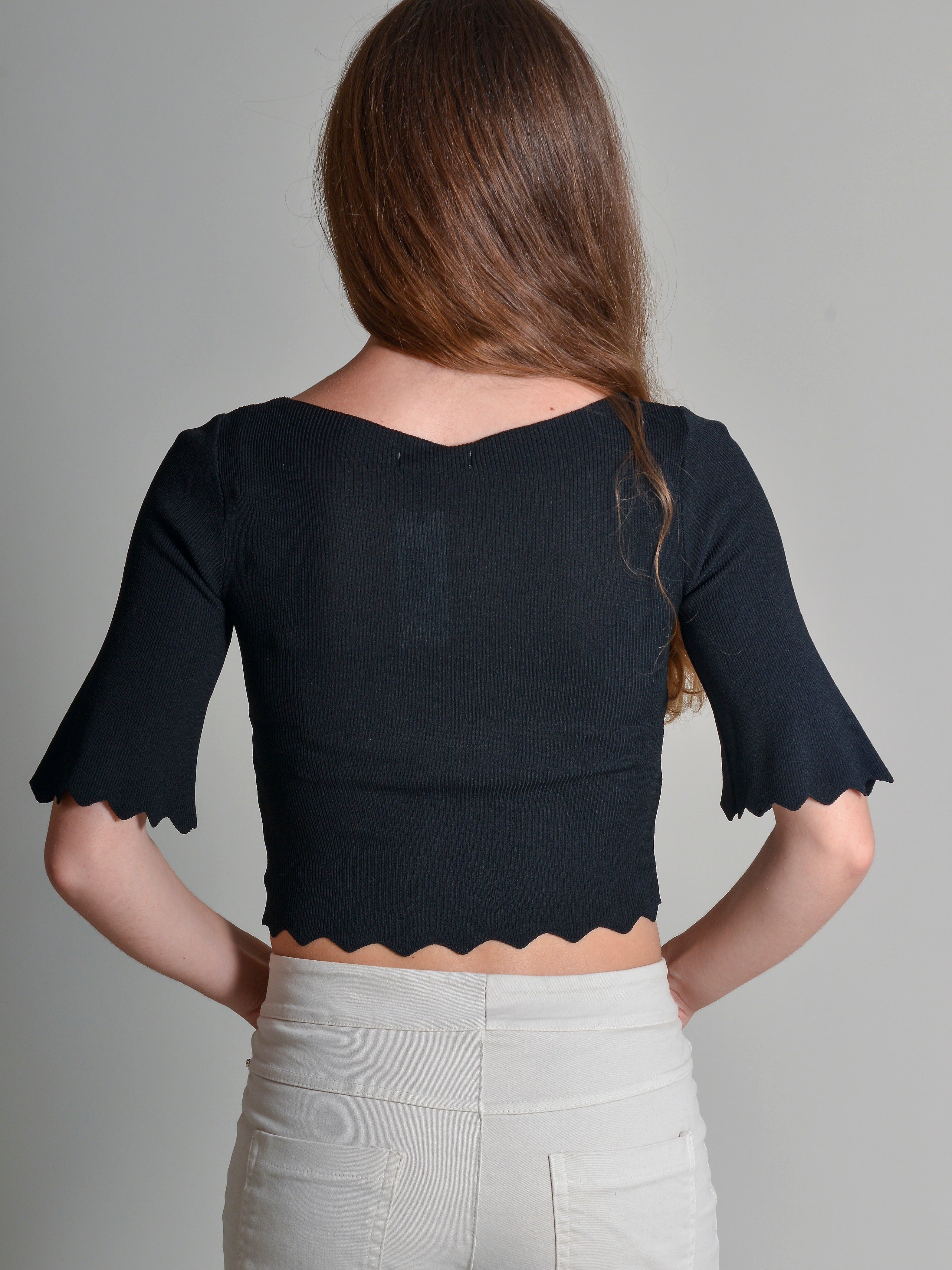 CAMISETA ONDAS NEGRA