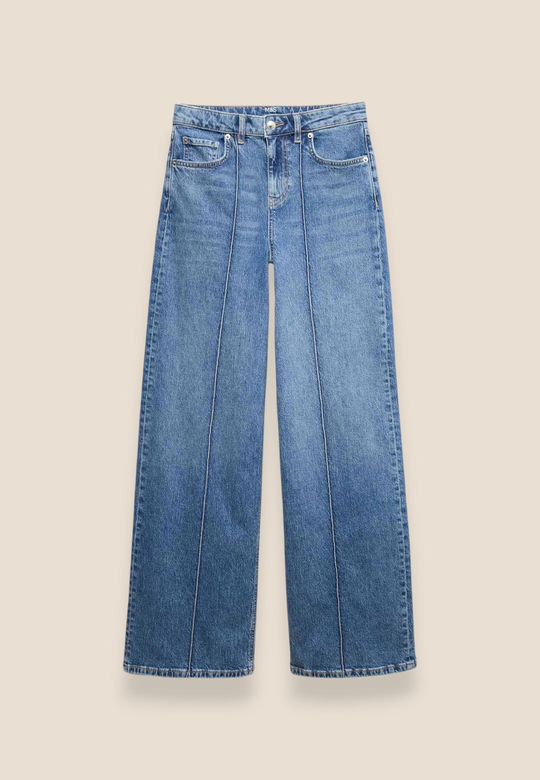 PANTALÓN VAQUERO COSTURA - ONCE28