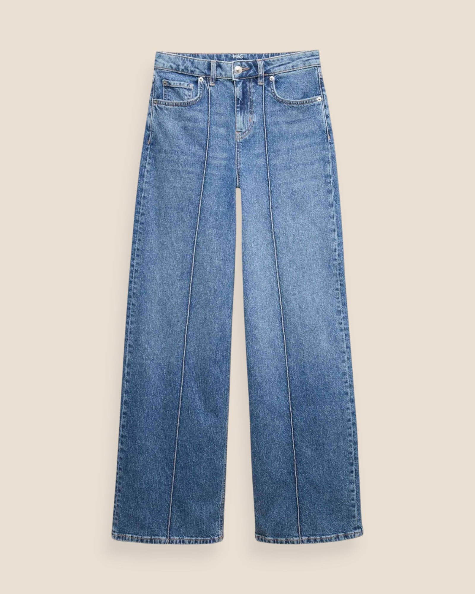 PANTALÓN VAQUERO COSTURA - ONCE28