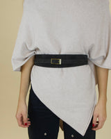 CINTURÓN HEBILLA NEGRO - ONCE28