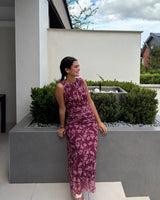 VESTIDO TUL ROSA - ONCE28