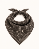 BANDANA PUNTO AMEBAS MARRÓN