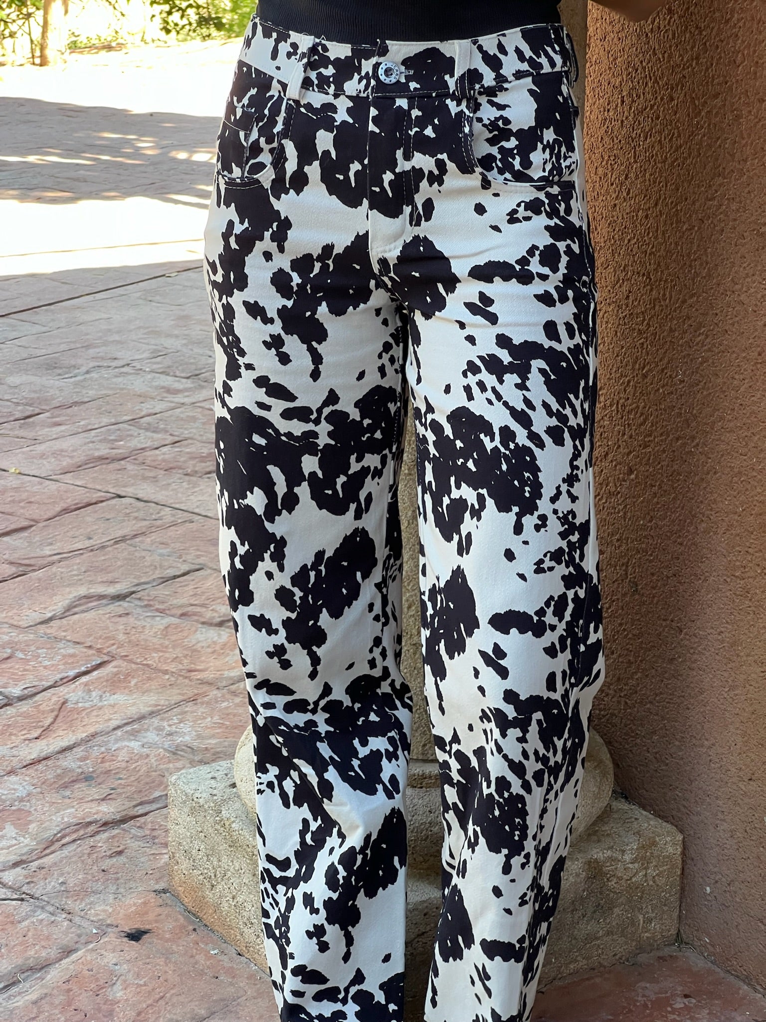 PANTALÓN VACA NEGRO