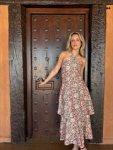 VESTIDO ESTAMPADO HALTER - ONCE28