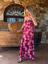 VESTIDO TIE-DYE FUCSIA - ONCE28