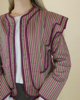 CHAQUETA RAYAS HOMBRERAS - ONCE28