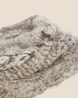 CUELLO PELO CONEJO GRIS