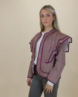 CHAQUETA RAYAS HOMBRERAS - ONCE28