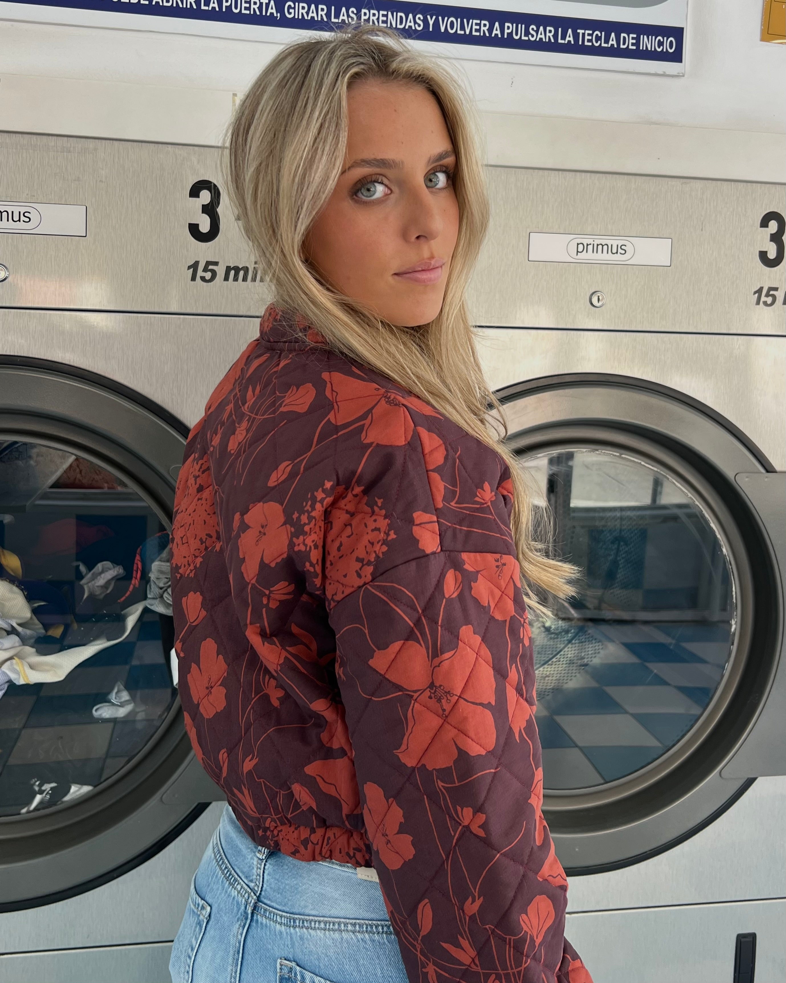 BOMBER FLOR NARANJA - ONCE28