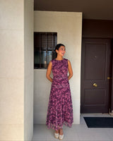 VESTIDO TUL MORADO - ONCE28