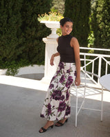 FALDA COSTURAS FLORES - ONCE28
