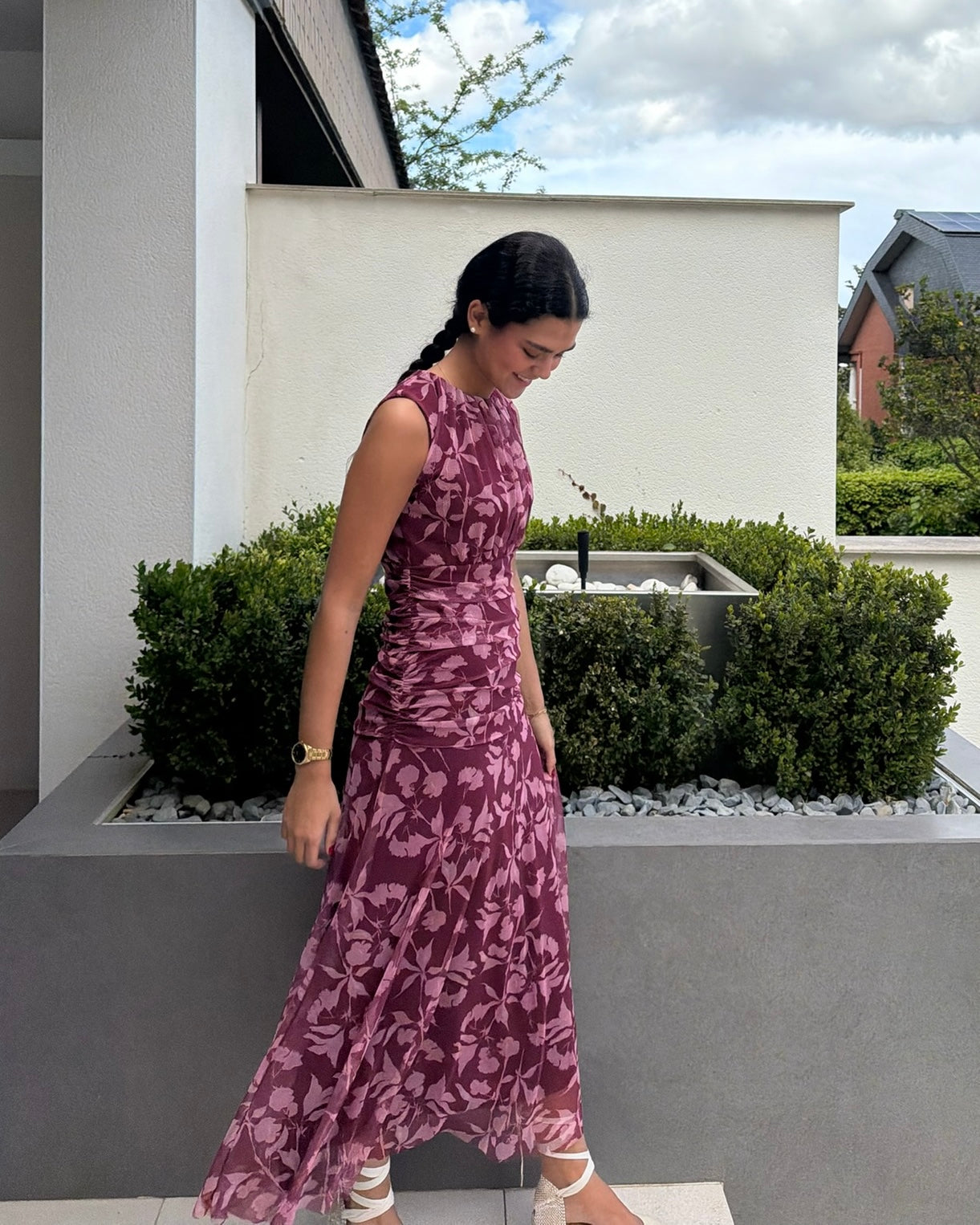 VESTIDO TUL ROSA - ONCE28