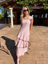 VESTIDO RAYA ROSA - ONCE28