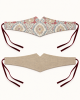 FAJÍN ESTAMPADO GRIS