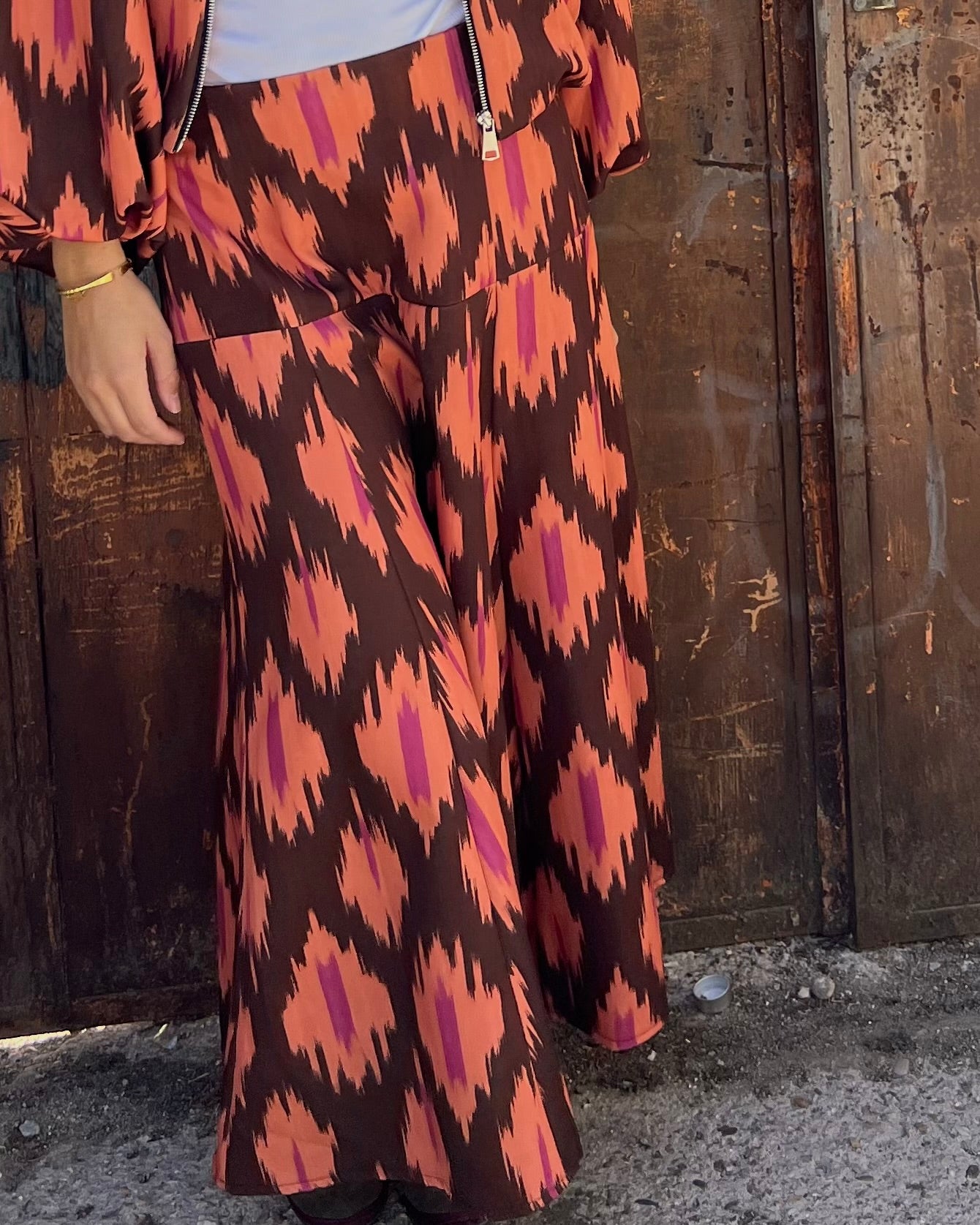 FALDAS ROMBOS MARRÓN - ONCE28