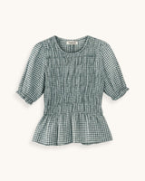 BLUSA FRUNCIDA VICHY - ONCE28