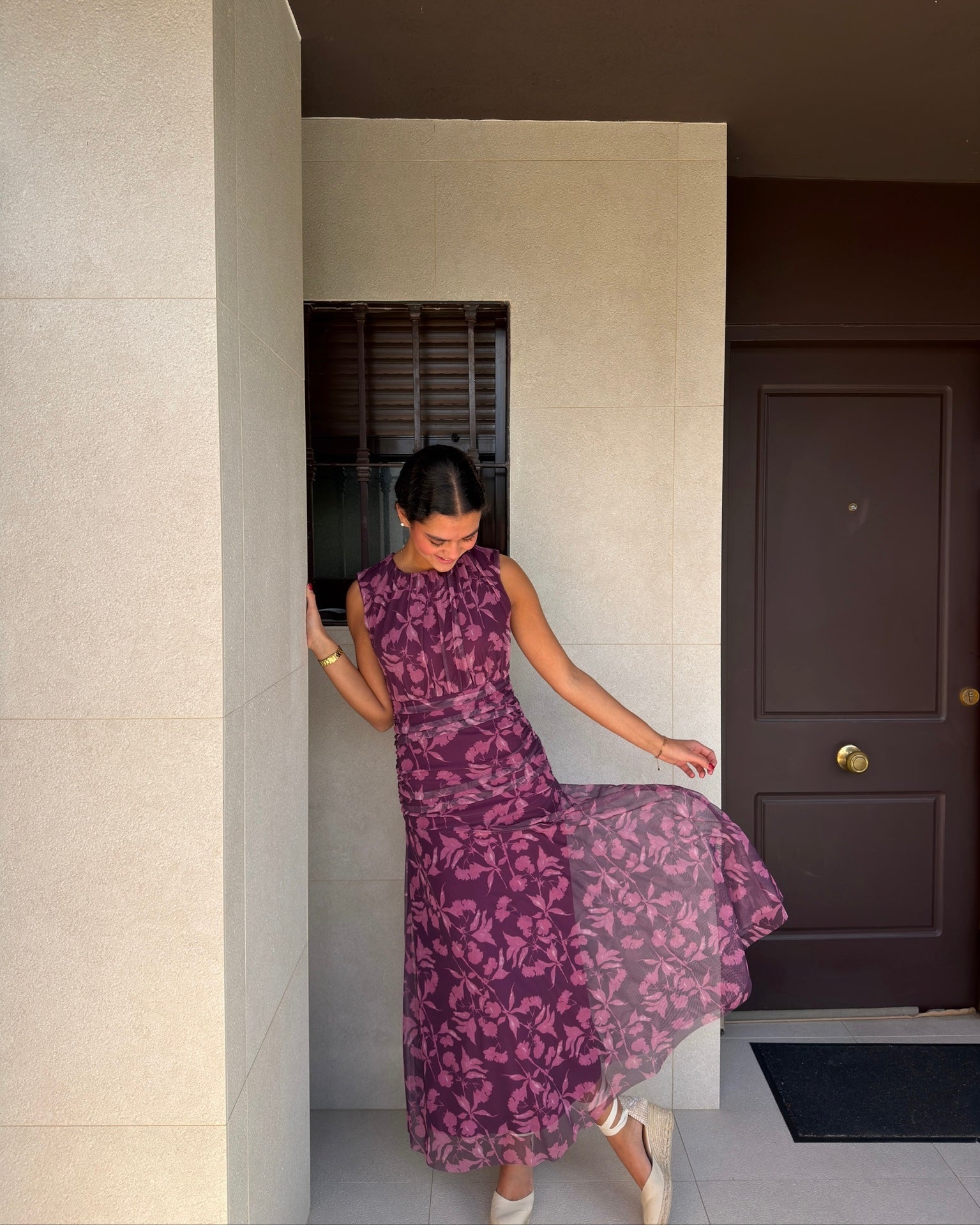 VESTIDO TUL MORADO - ONCE28