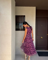VESTIDO TUL MORADO - ONCE28