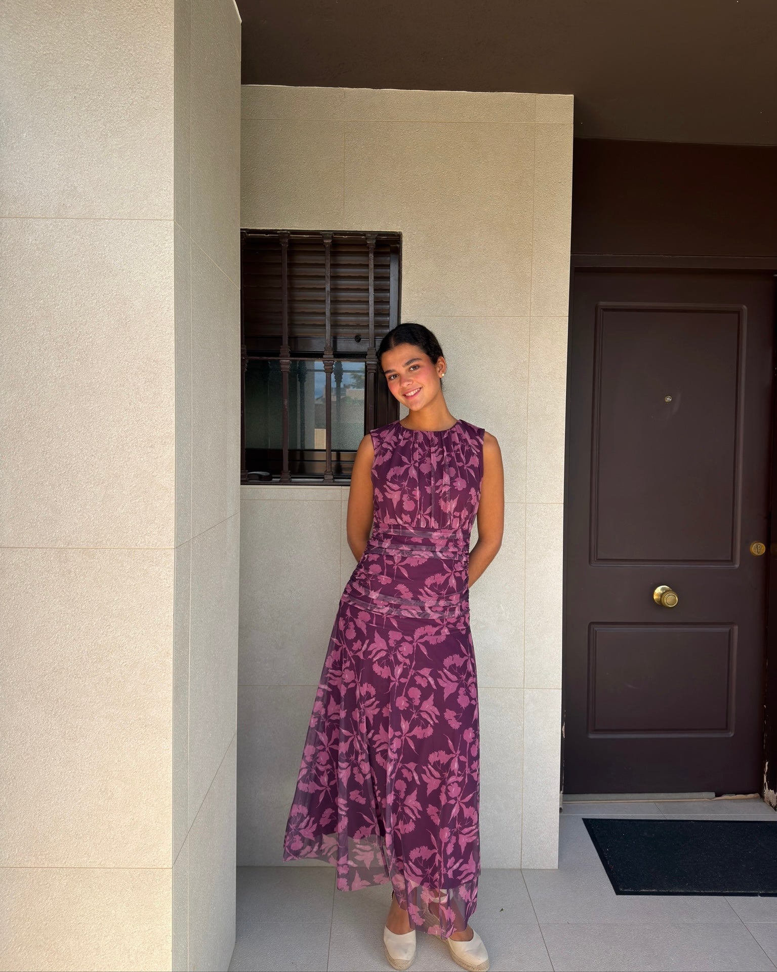 VESTIDO TUL MORADO - ONCE28
