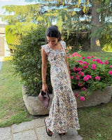 VESTIDO ESTAMPADO FONDO BLANCO - ONCE28