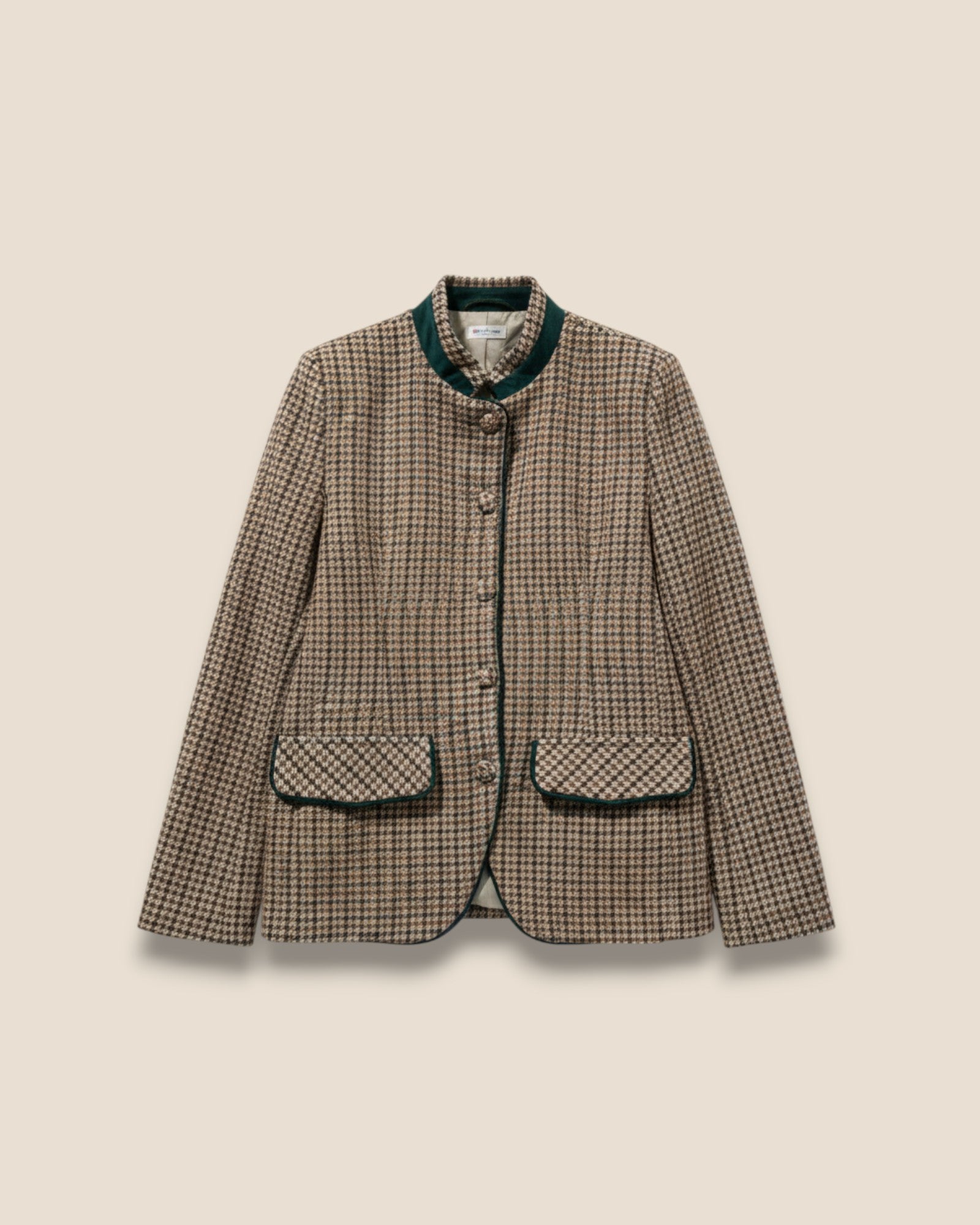 CHAQUETA PATA GALLO VERDE - ONCE28