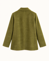 BLAZER TEJIDO SUAVE PISTACHO