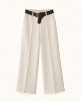 PANTALÓN COSTURA ELÁSTICO CRUDO
