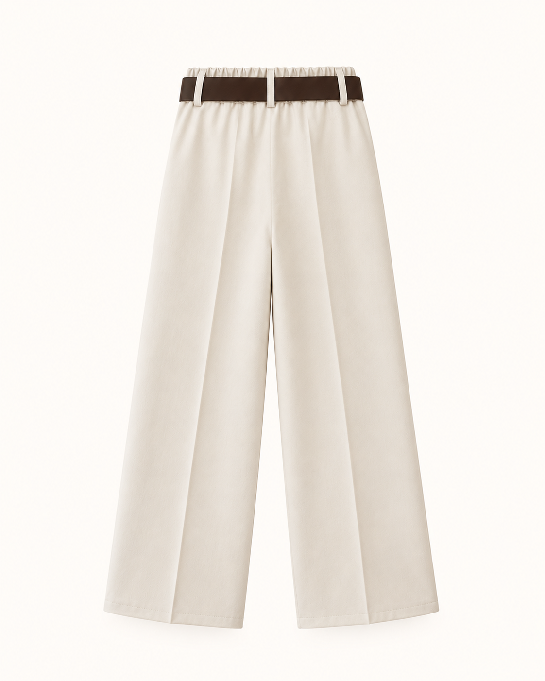 PANTALÓN COSTURA ELÁSTICO CRUDO