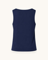 TOP NUDO LATERAL AZUL - ONCE28
