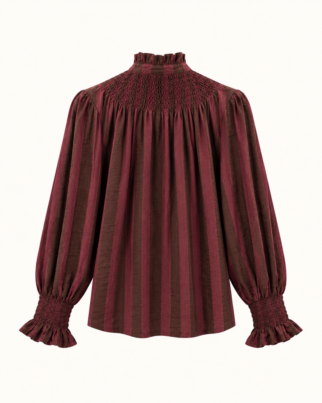 CAMISA RAYAS FRAMBUESA