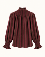 CAMISA RAYAS FRAMBUESA