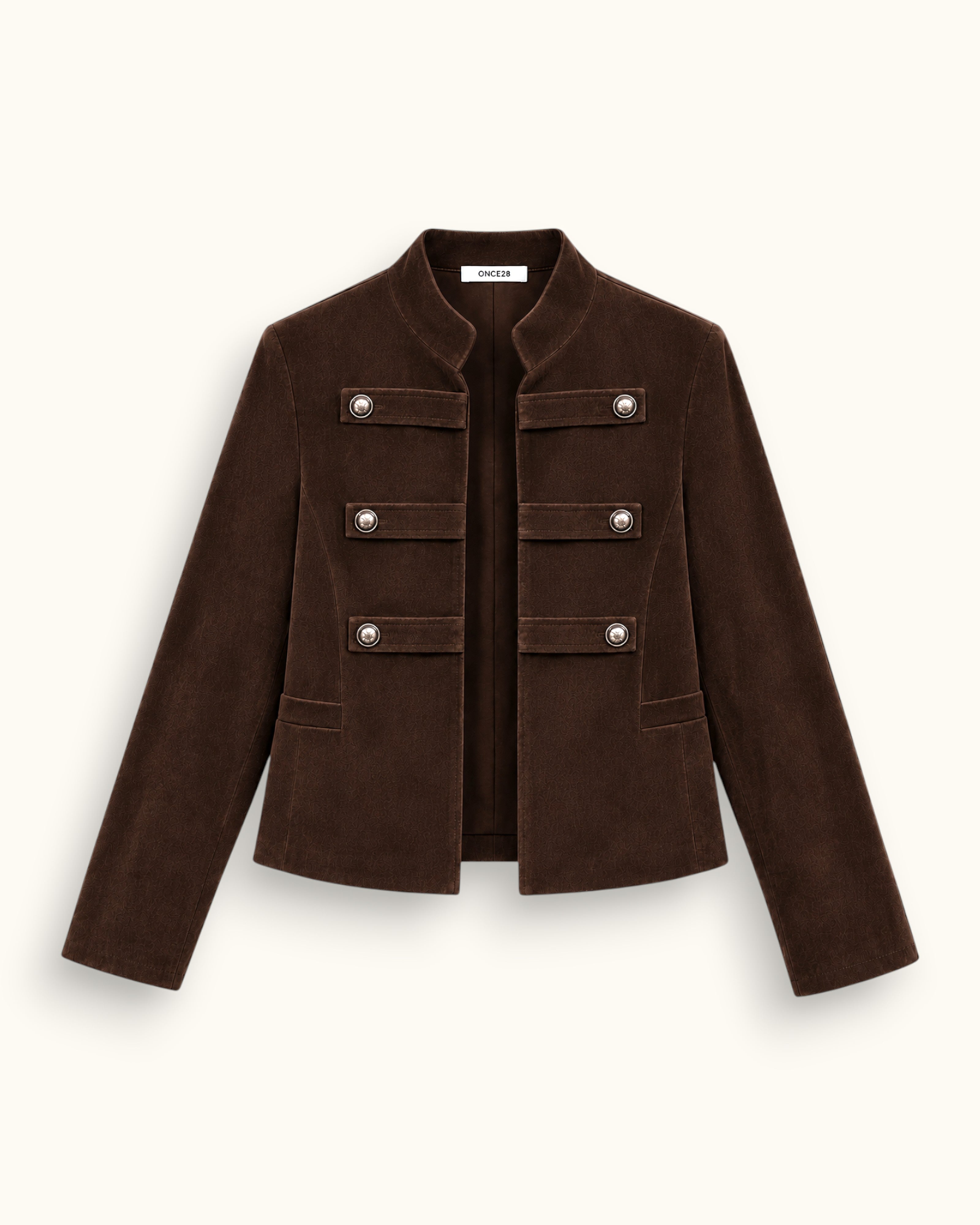 CHAQUETA NAPOLEÓN CHOCOLATE