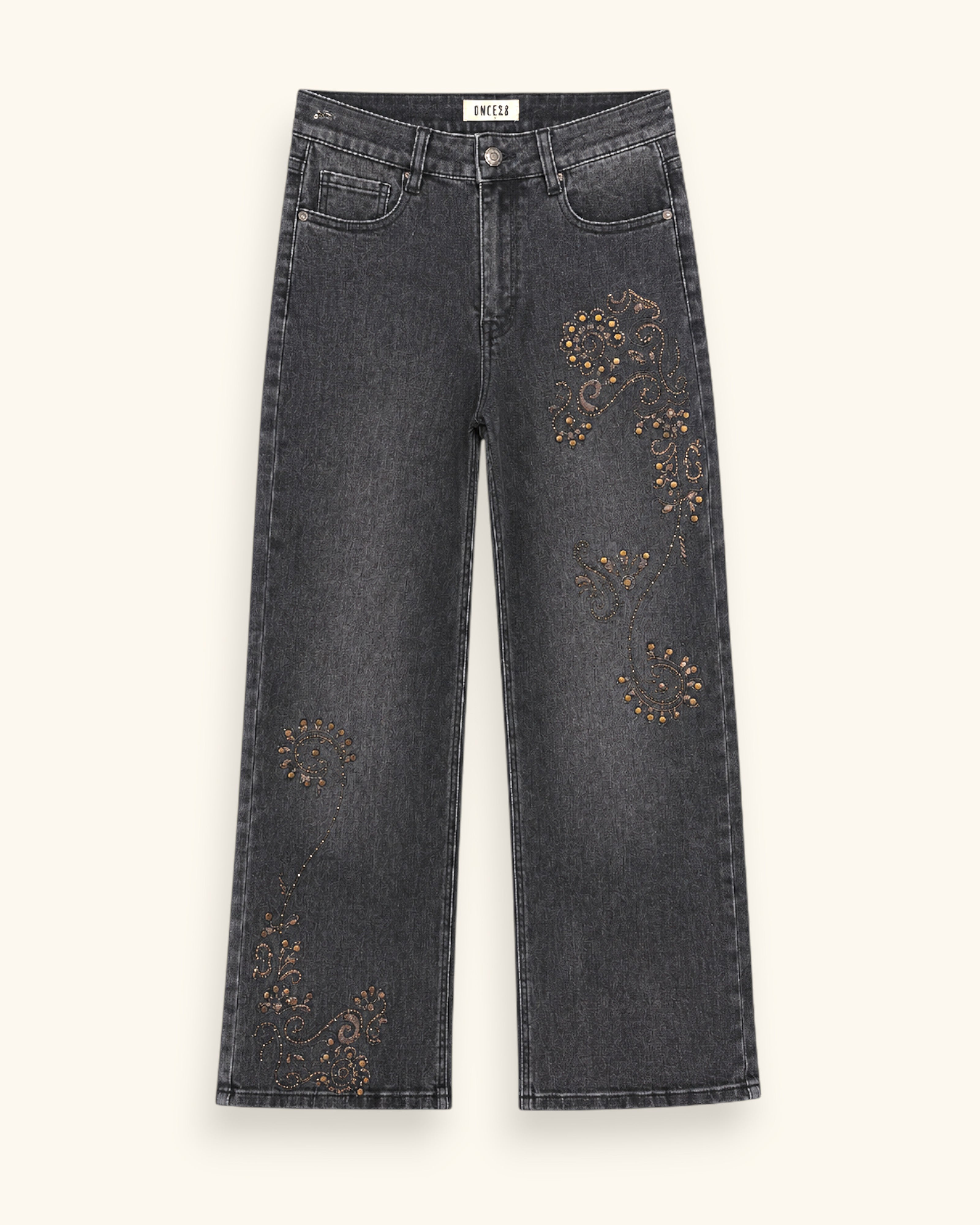 PANTALÓN BORDADO