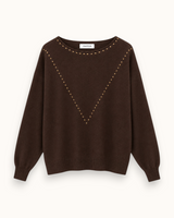 JERSEY TACHAS MARRÓN