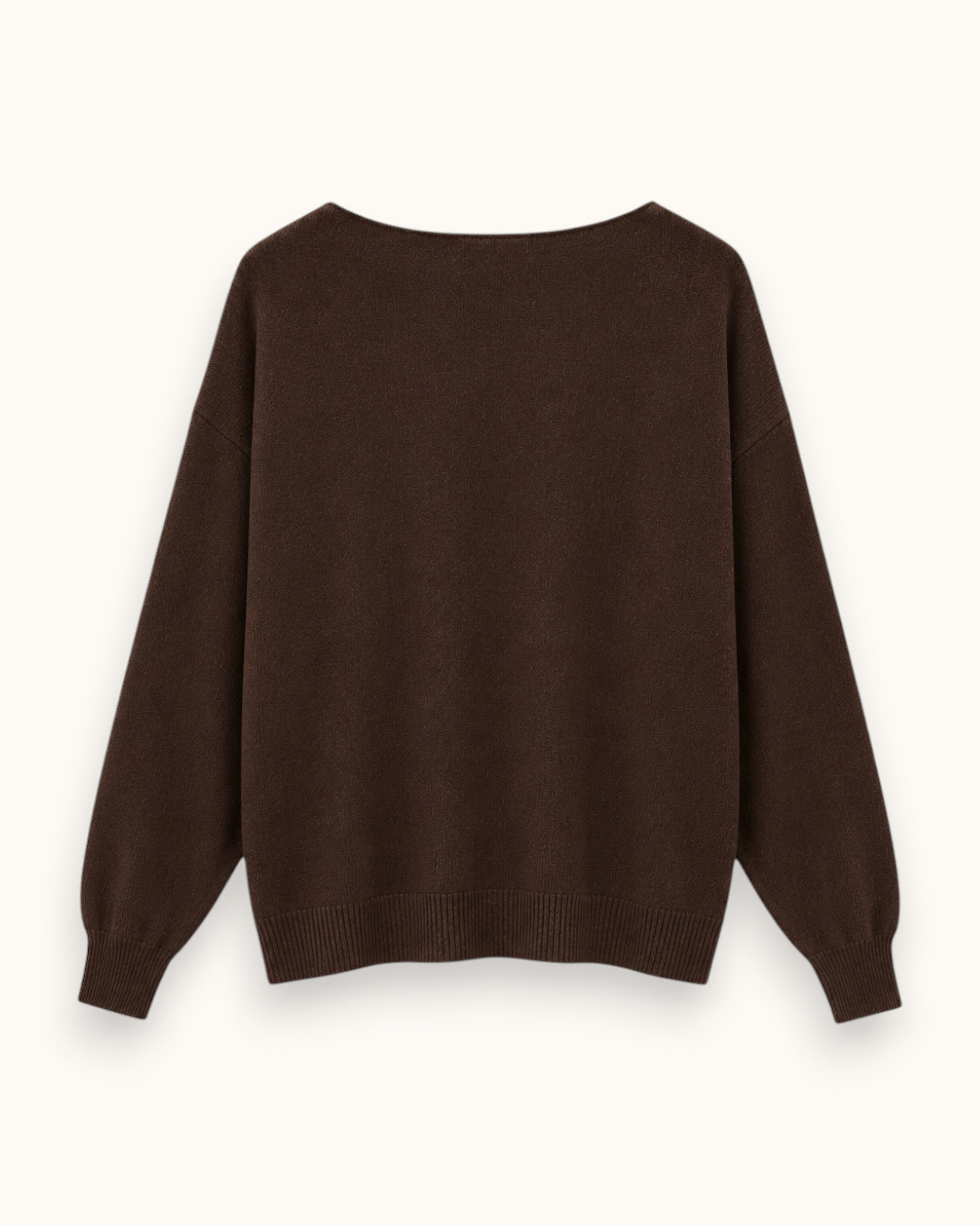 JERSEY TACHAS MARRÓN
