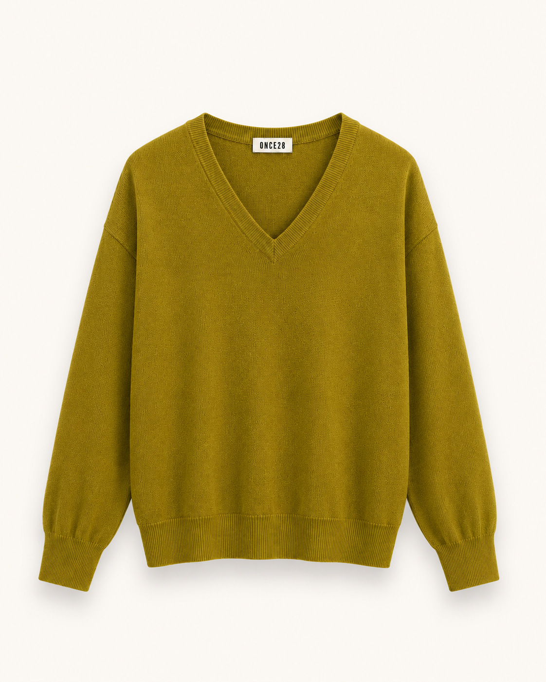 JERSEY BÁSICO PICO VERDE OLIVA