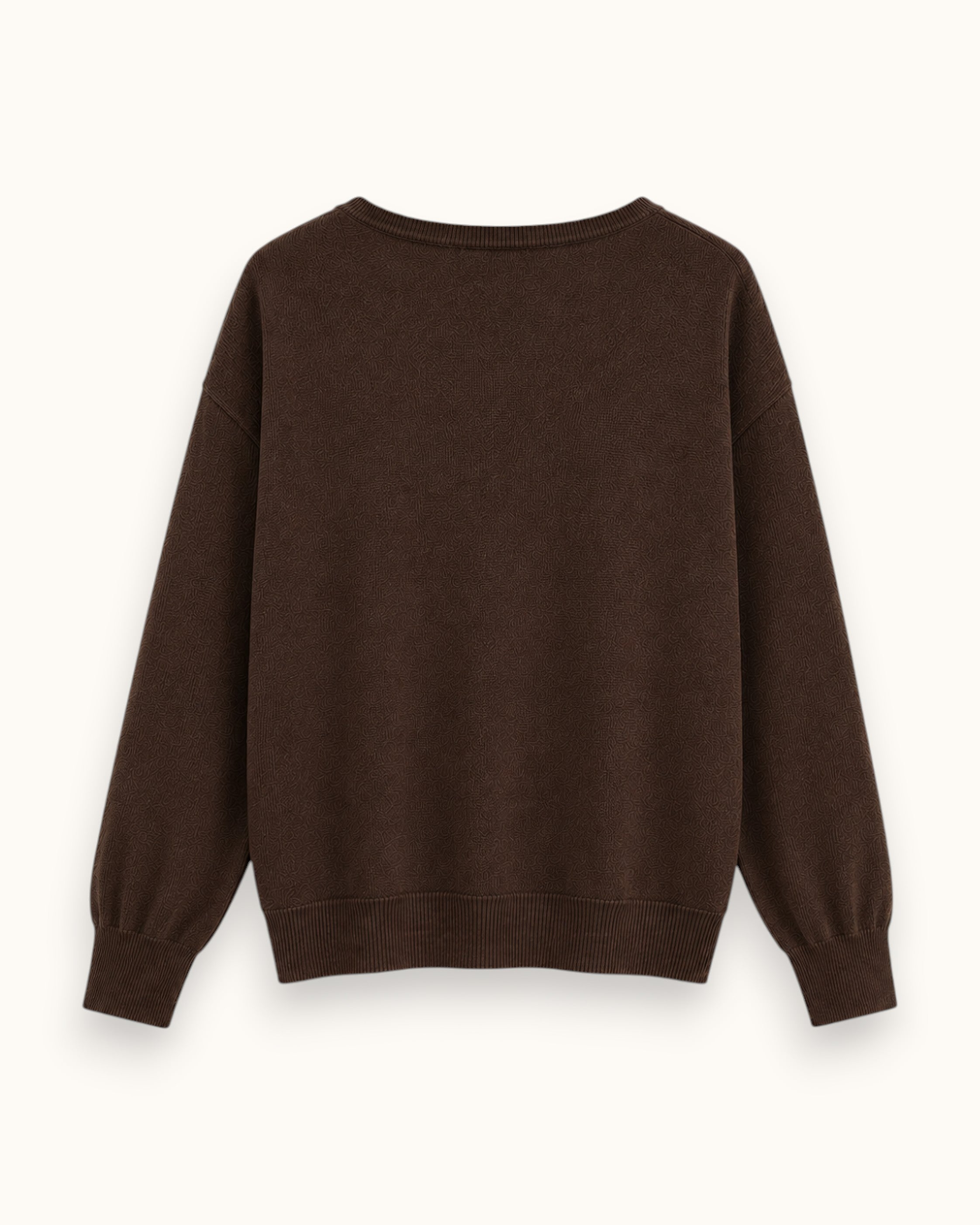 JERSEY BÁSICO PICO MARRÓN