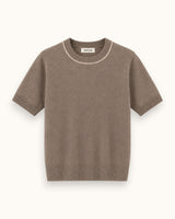 JERSEY FRANJA CUELLO TAUPE