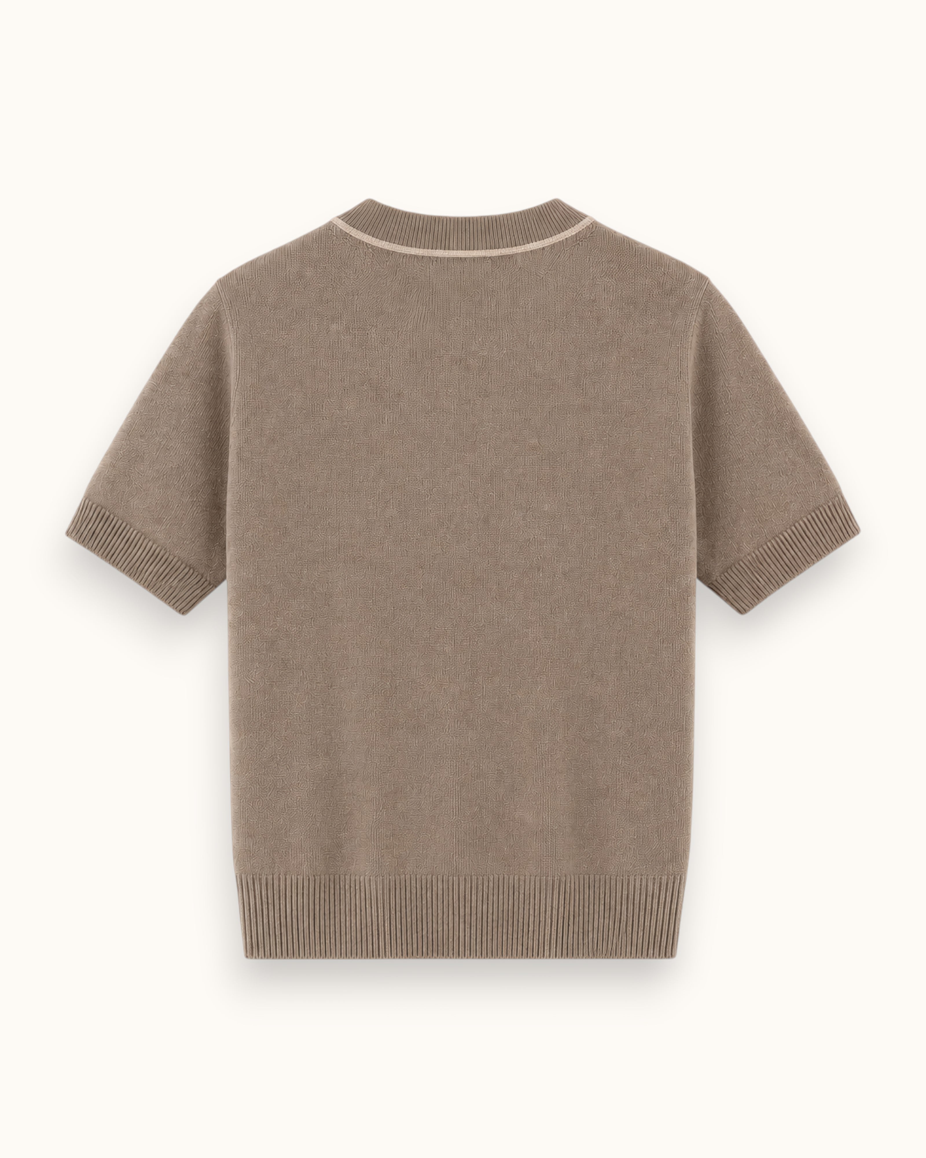JERSEY FRANJA CUELLO TAUPE