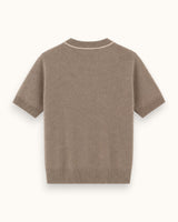 JERSEY FRANJA CUELLO TAUPE