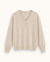 JERSEY BÁSICO PICO BEIGE